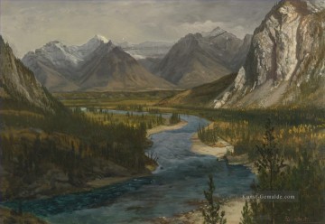 Landschaft Werke - BOW RIVER VALLEY CANADIAN ROCKIES Amerikanische Albert Bierstadt Landschaft